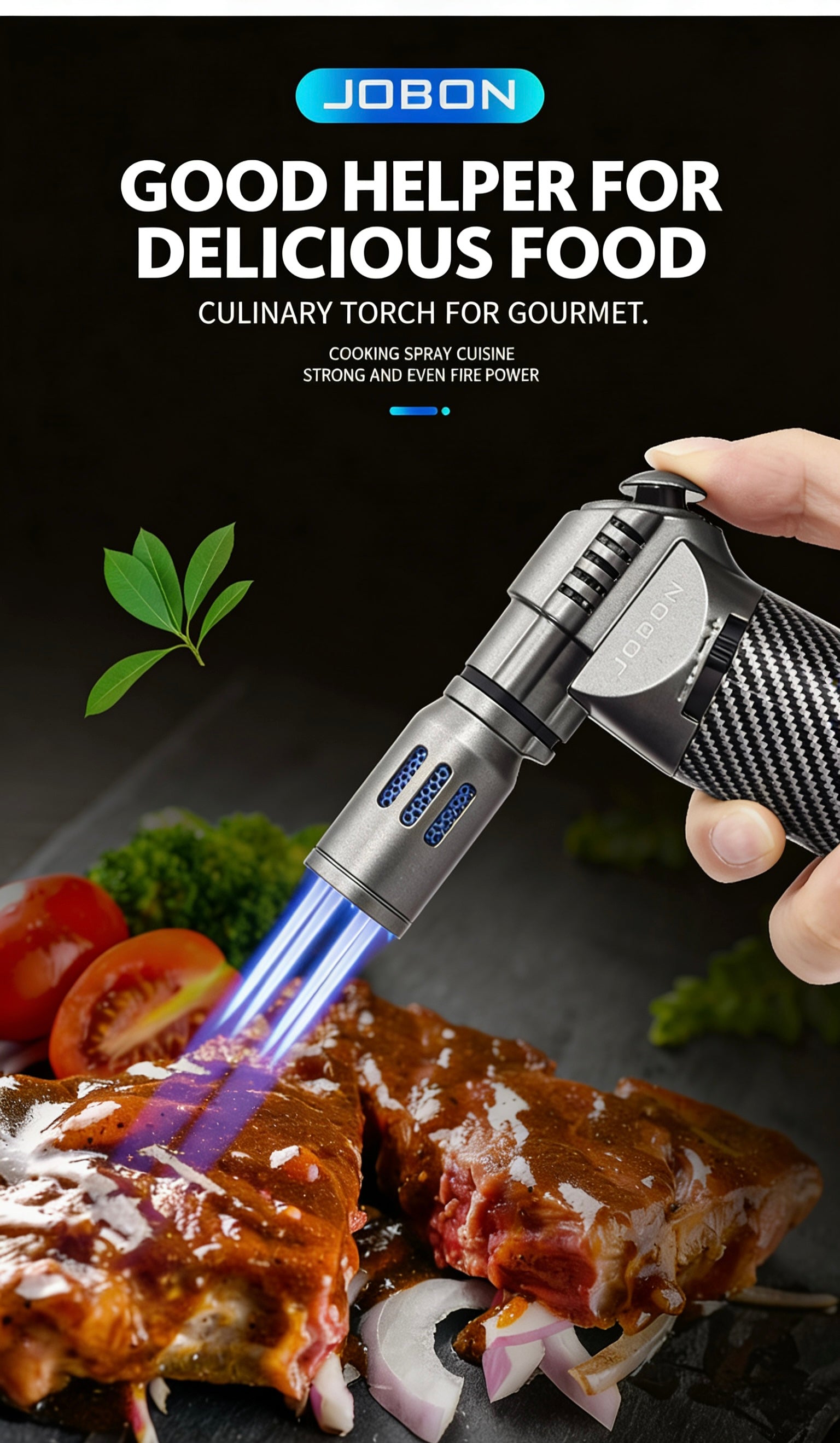 ZB-967A Windproof Jet Flame Torch Lighter