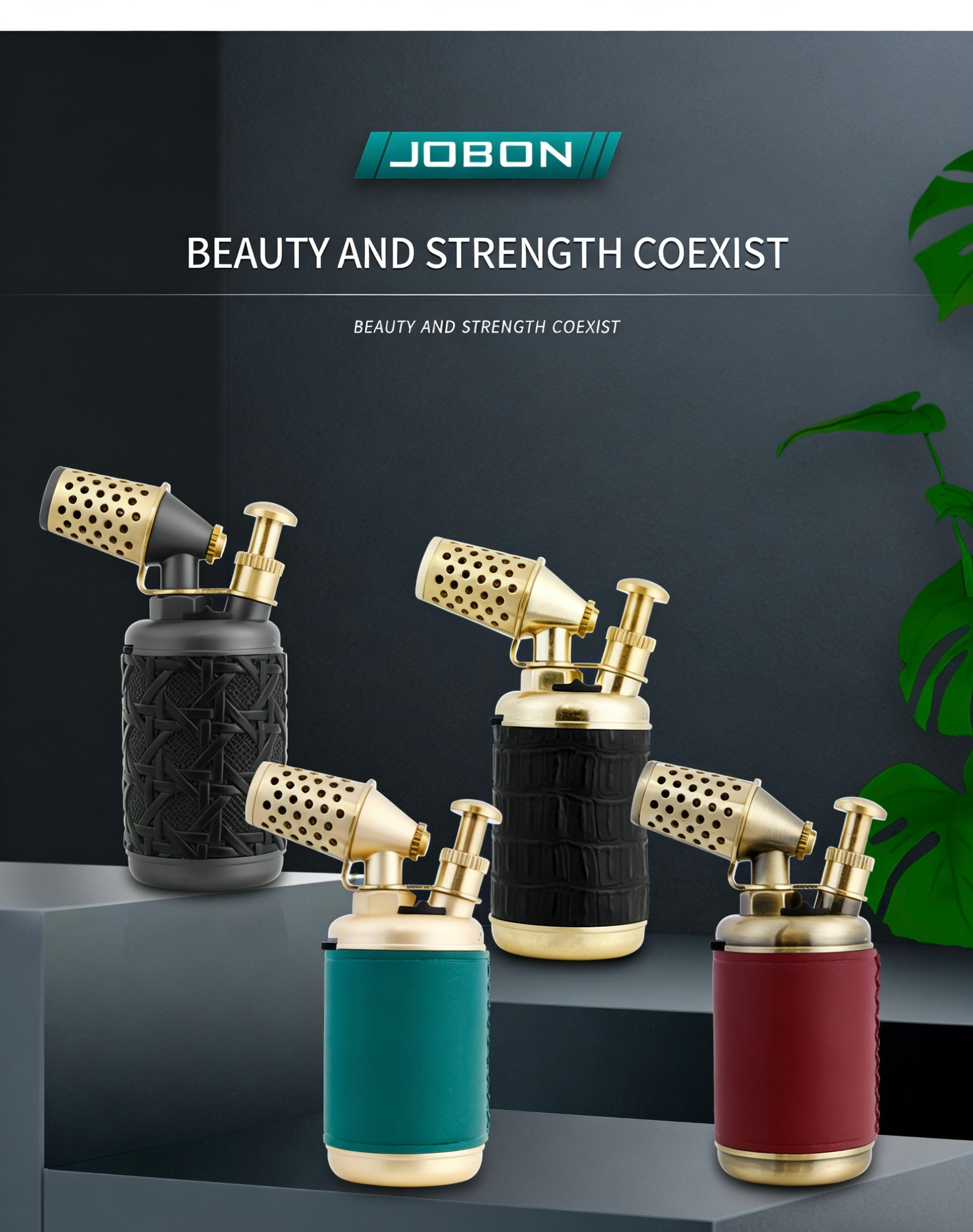 ZB-595 High-Temp Torch Lighter (Cigar/Outdoor/Moxibustion)